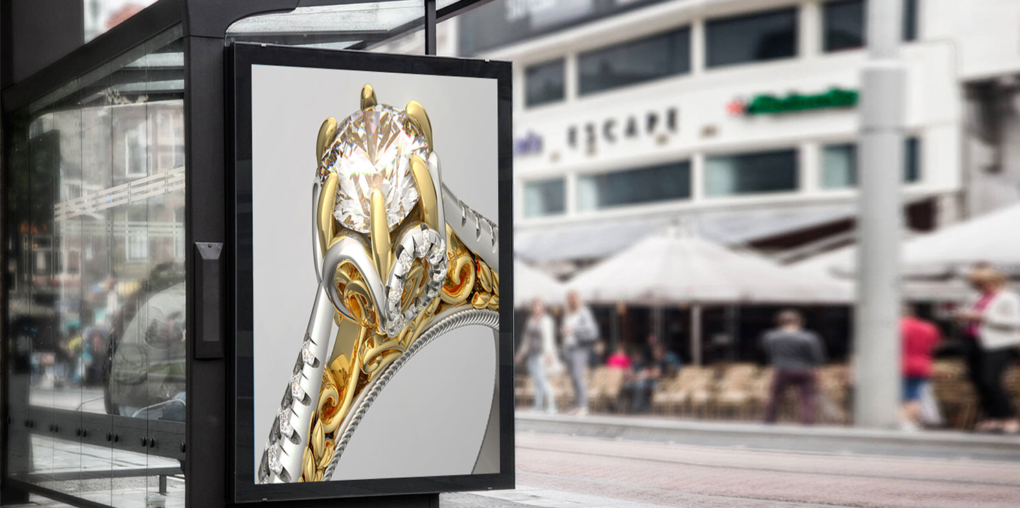 Station LED screen case