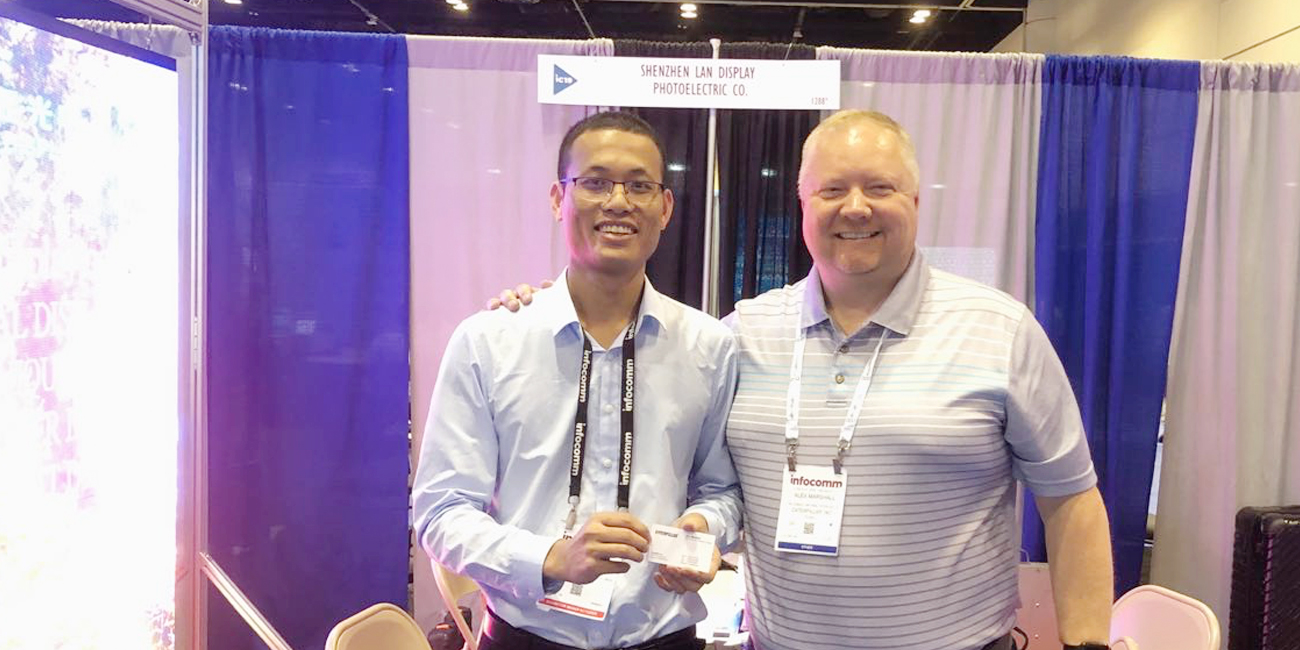 LAN DISPLAY IN 2019 INFOCOMM